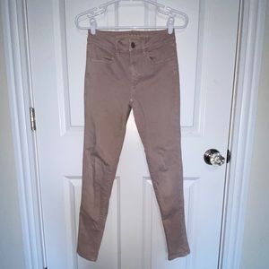 American Eagle High-Rise Jeggings Dusty Rose